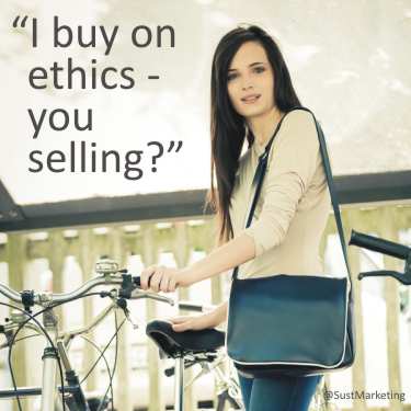 I buy on ethics, are you selling?