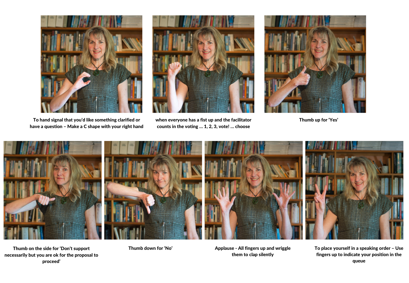 hand signals guide